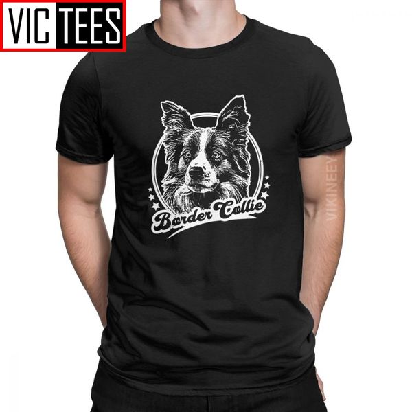 

men's retro border collie t shirt dogs lover pet collies dog percent clothes funny oversized tshirt sport hooded sweatshirt hoodie