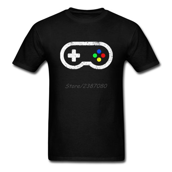 

sport game controller t shirt custom short sleeve clothes for men 2019 new boyfriend cotton crewneck 3xl t shirts for boys