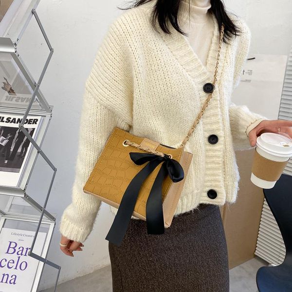 

cross body bag women casual shoulder diagonal small square 2021 fashion color simplicity pure soft