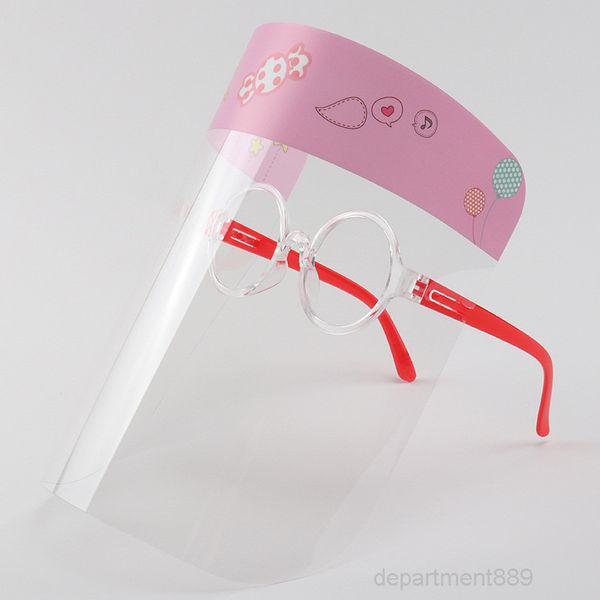 

kids shield transparent anti-fog full mask eyes protector cartoon premium pet face shields school supplies owe2835