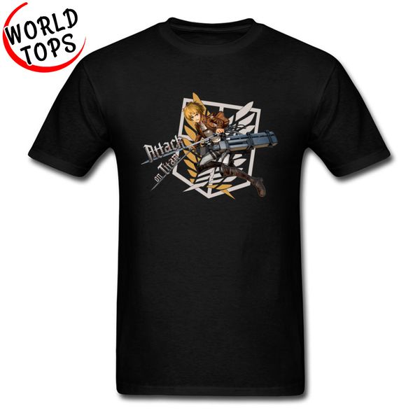 

attack on titan armin arlert mikasa no kyojin shikishima novelty design oversized black streetwear new hooded sweatshirt hoodie men t shirt