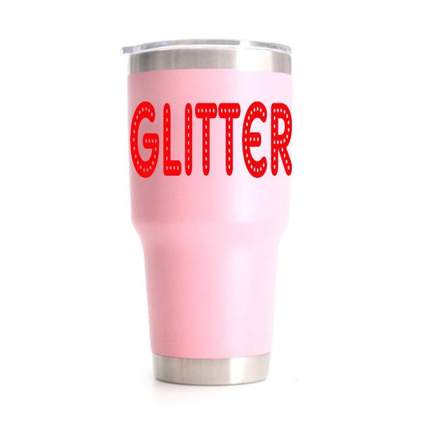 

glitter blank double wall stainless steel mug cup water bottle car cup print logo mug