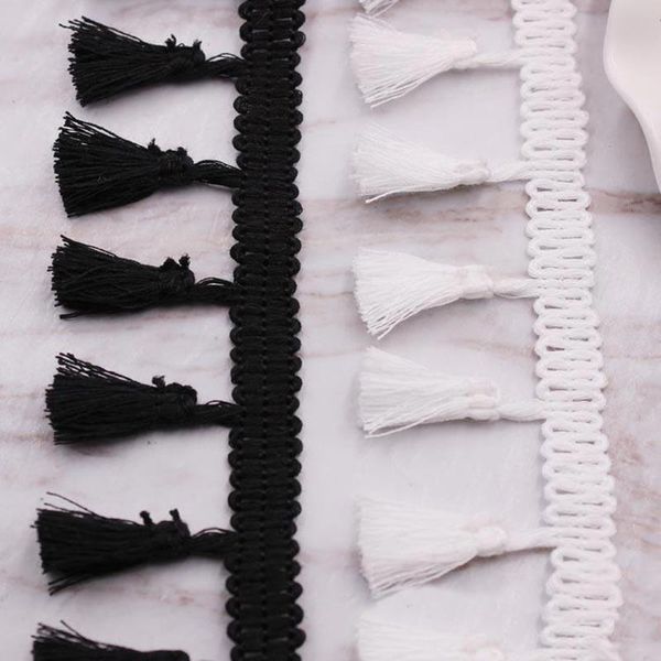 

20yards lot lace tassel ribbon cotton tassels trimming fringes for sewing bed sheet clothes curtains diy accessories decoration h jllzgn