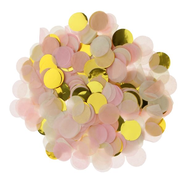 

30g paper confetti round tissue confetti paper table confetti wedding decor