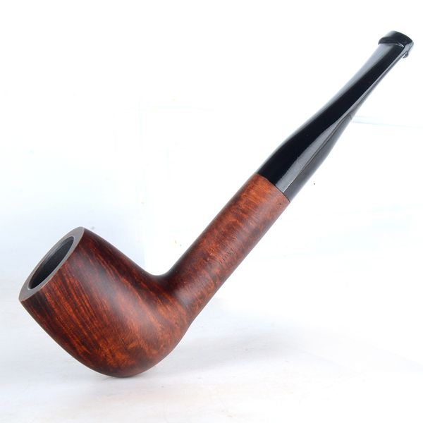 

briar pipes tobacco smoking smooth finish 9mm filter straight canadian pipe shape #ck1011