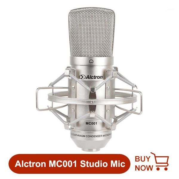 

microphones alctron mc001 professional large diaphragm fet studio condenser microphone recording with mount1