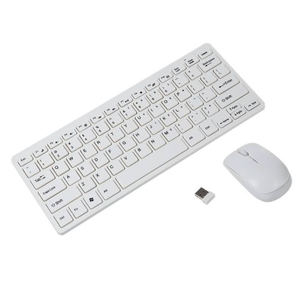 

2,4 ультратонкий wireless desktop клавиатура мышь