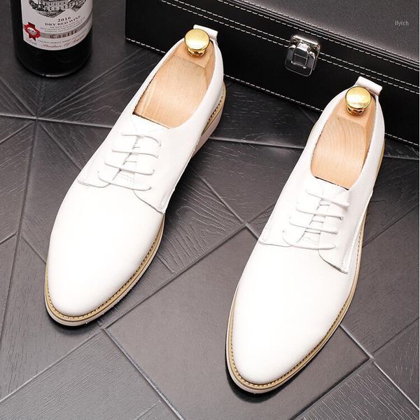 

dress shoes soft leather men men's formal oxfords business1, Black