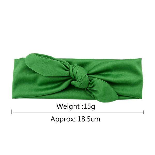 

1piece/lot 2020. new sweet girl bows elastic hair bandsturban knot ployester hair jewelry headress headwear hair accessories 589 q sqcovn