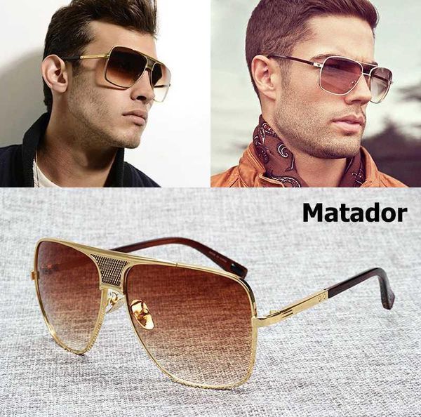 

sunglasses jackjad 2021 fashion matador metal alloy frame gradient men brand design aviation sun glasses vintage1, White;black