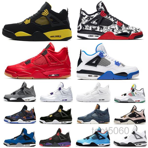 

good quality guava ice 4 4s black cat white cream sail cement what man woman basketballs shoes metal purple green orange sports kmb8