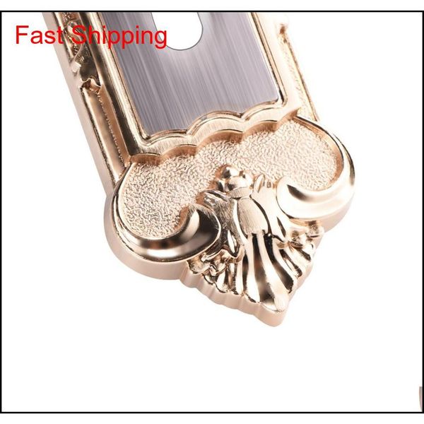 

european style retro door handle lock aluminum alloy vintage interior bedroom lock anti-theft home room safety qylayq sports2010