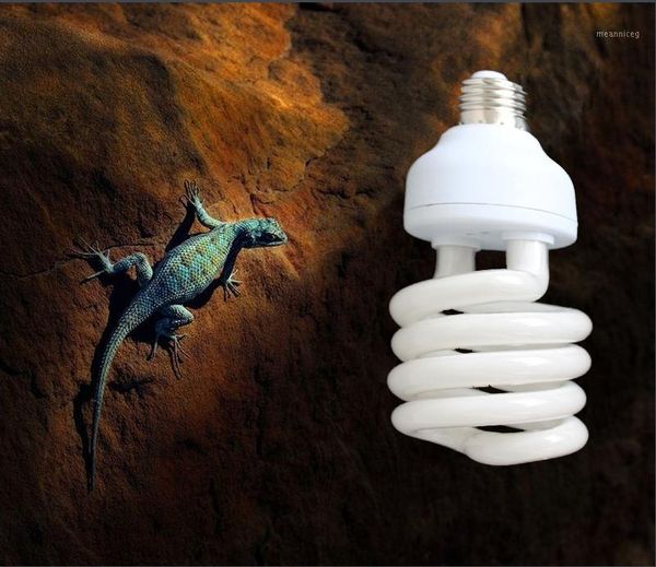 

ultraviolet light bulb e27 5.0 10.0 uvb 13w/26w pet reptile light glow lamp daylight bulb for tortoise fish amphibians1