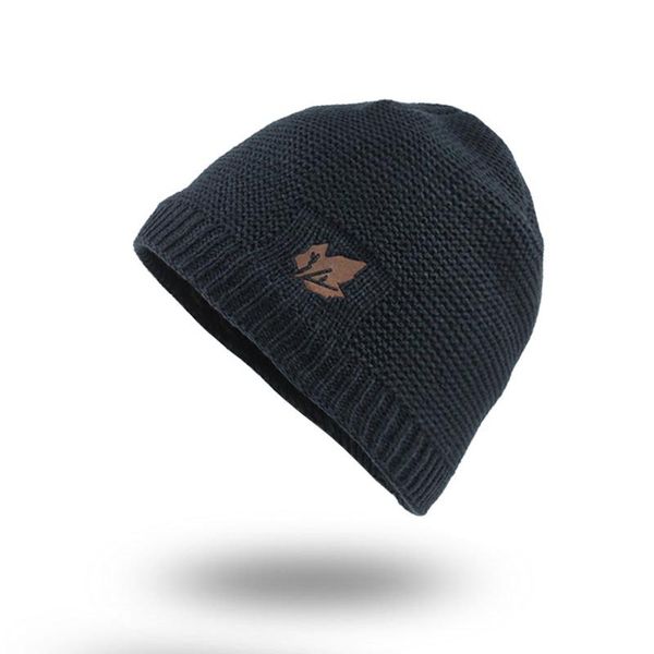 

flb] зимняя шляпа мужчины вязаные шапочки теплые капоты кепки мешковатый клен листьев утолщение мех зимние шляпы для мужчин женщины шерсть, Black;white