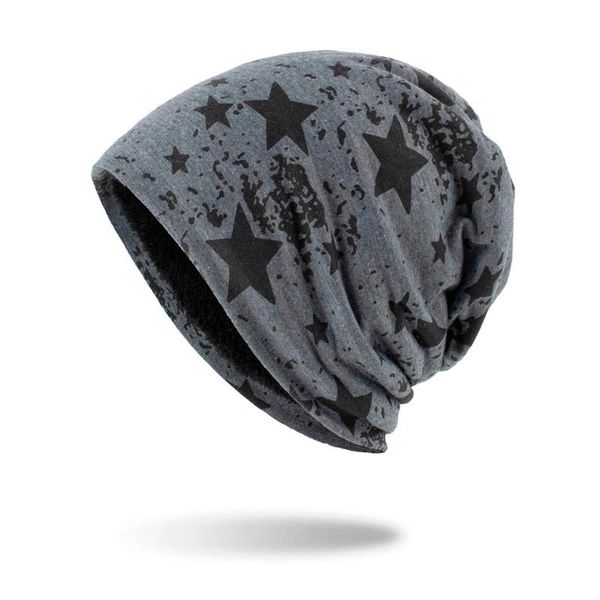 

berets hip-hop style pentagram men beret women warm baggy camouflage hat crochet winter wool ski beanie skull caps gorro invierno, Blue;gray