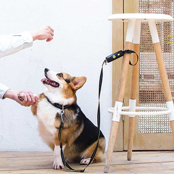 

dog collars & leashes adjustable elastic braided loop explosion-proof leash tie the anywhere