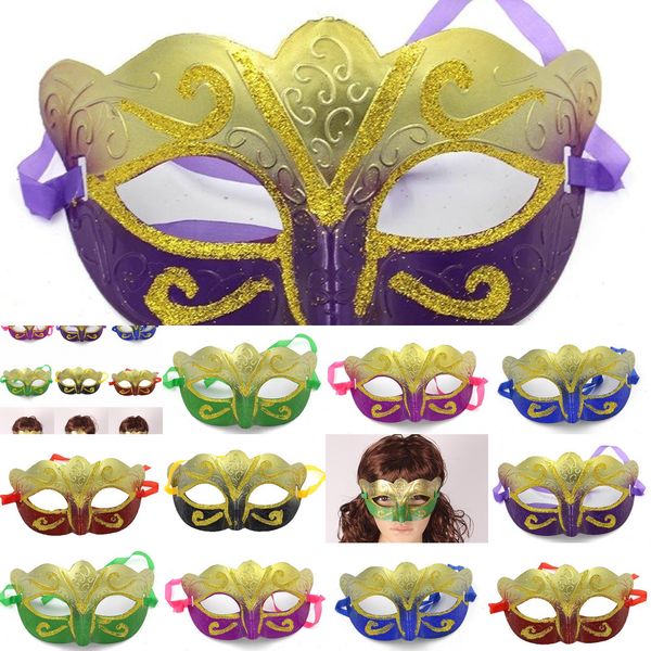 

party masks venetian masquerade halloween carnival dance mask cosplay fancy wedding gift valentines day present jqs1#