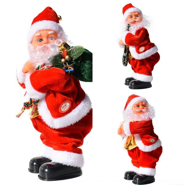 

fcboc hip shaking music gift electric old decorations electronic toydoll toy man children's toys santa's hip shaking music santa&#