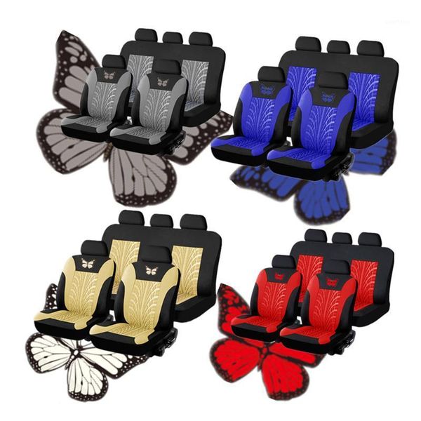 

arc indentation butterfly universal auto seat cover cloth anti-dust wear-resistant washable anti-fading seat cover cloth1