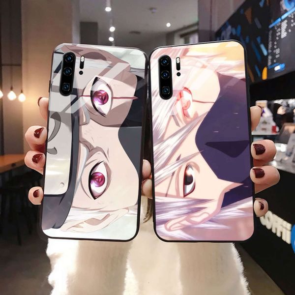 

naruto qimukakasi teacher card hall mobile phone case huawei 30 20 10pro youth version glory 9x 8x 7x glass v30 v20 / v10pro