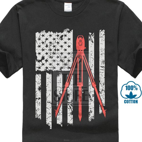 

surveyor gifts surveyor flag us summer short sleeve shirts s~3xl big size tees 018298 sport hooded sweatshirt hoodie