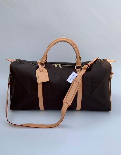 

2020 new fashion men women travel bag duffle bag, 2019 luggage handbags large capacity sport bag, delivery lock tag 58cm