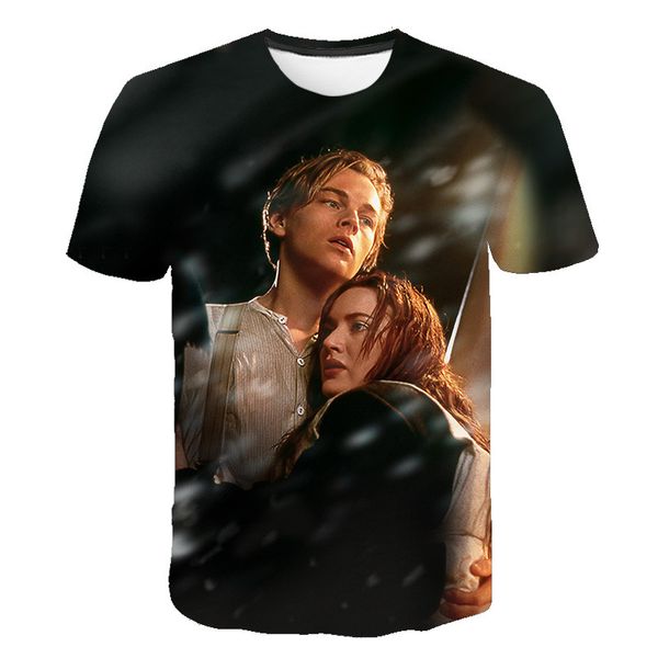 

anime game love movie titanic homme 3d print shirts hippie humor hippie men clothing