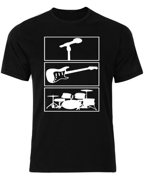 

rock roll microphone electric guitar battery drums music song new short sleeve casual tee shirt t shirts sport hooded sweatshirt hoodie