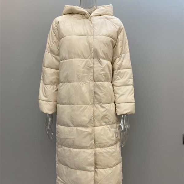 

winter women's mid-length cotton jacket women's stand-up collar large size bread jacket ultra-light down cotton female, Black