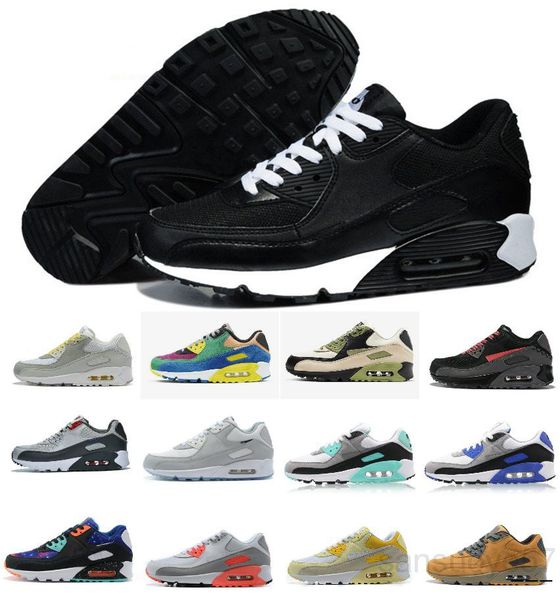 

90 casual shoes mens womens worldwide viotech undftd infrared excee chlorine blue mixtape sneakers premium 90s trainers size 36-46 er3z, Black