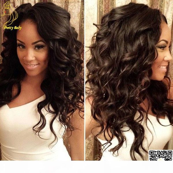 

brazilian glueless silk full lace wig silk base lace front wigs loose curly with silk base human hair lace wigs bleached knots, Black;brown