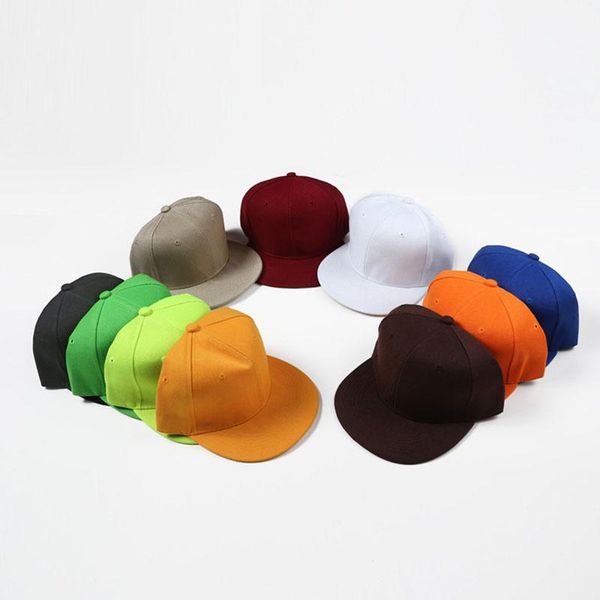 

унисекс solid color blank хлопок бейсболки плоский козырек хип-хоп cap оптовая многоцветных дополнительные diy шляпы мужчины женщины hat wmt, Black;white