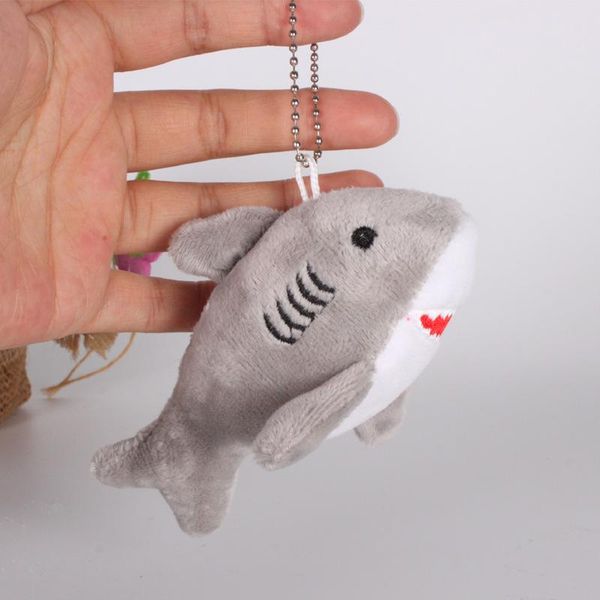 

12см key chain подарка акулы плюшевые мягкие игрушки куклы малыша малый плюшевые игрушки 12см key jllosh bde_jewelry
