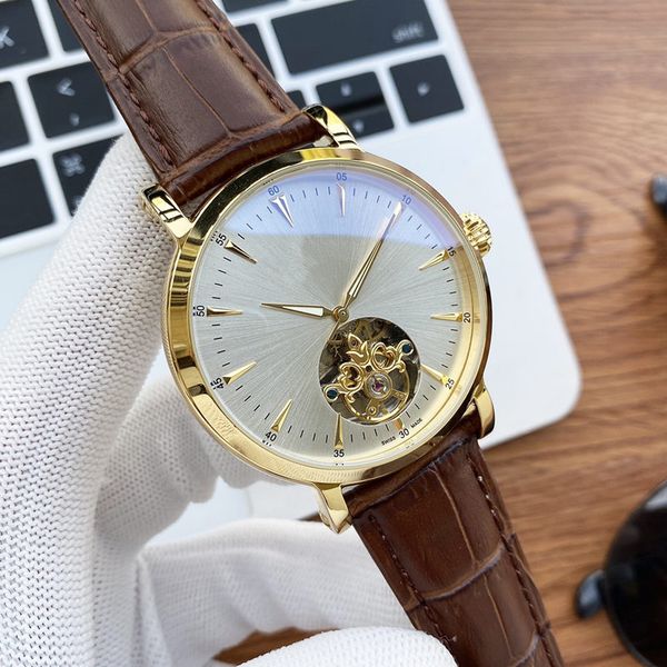 

wristwatches luxury mens watches automatic watch designer watches 43mm waterproof mechanical watch man watch high quality, Slivery;brown