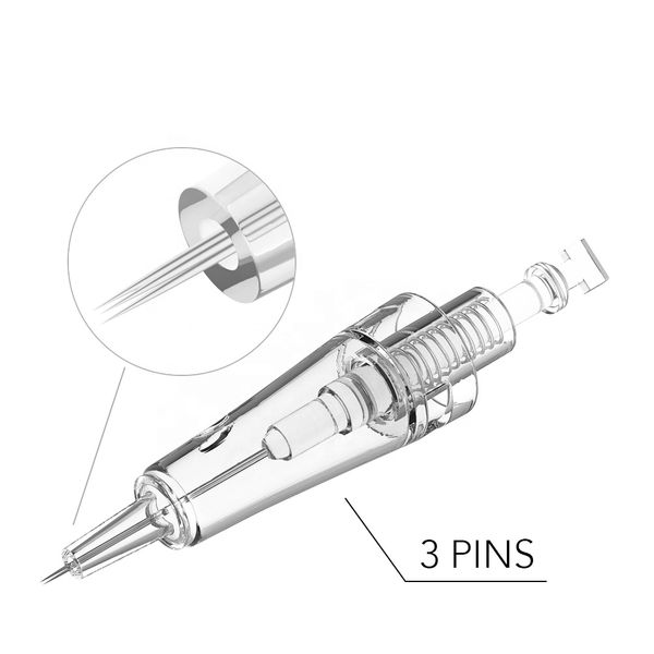 

screw derma pen needle cartridges 1 3 7 9/ 12 / 36 needle electric derma stamp dermapen replacement head derma pen needle tip