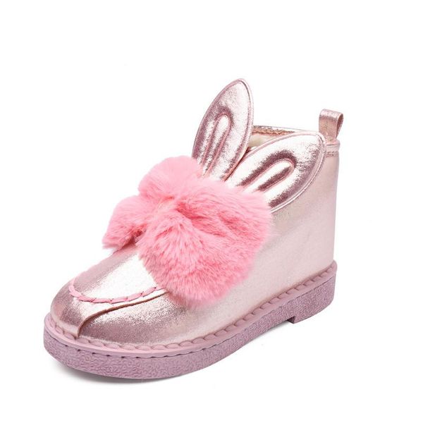 

yeddamavis boots new fashion women's boots winter pink snow ladies cotton warm women shoes woman, Black