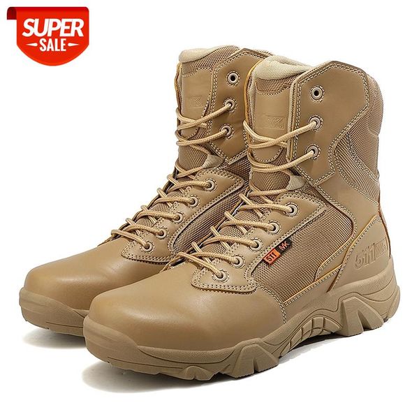 

2020 summer ultra-light military combat ankle lace-up special force leather waterproof tactical outdoor shoes army boots #vf6a