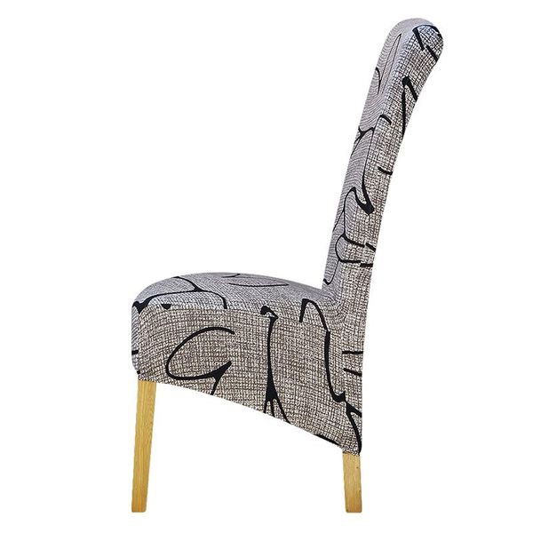 

xl размер кресла cover cover cheesh большой размер высокого обратно длинное стул сиденья крышки большой эластичный король задний стул чехлы