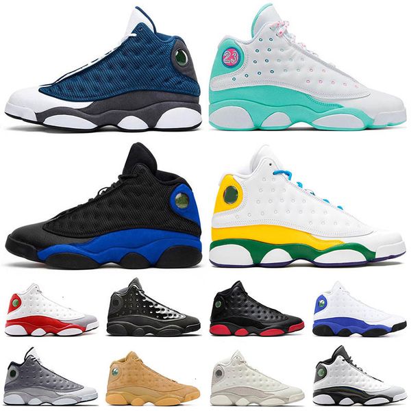 

new arrivals 13 13s jumpman lucky green basketball shoes mens womens flint satin\\r\\rsports sneakers trainers outdoor, White;red