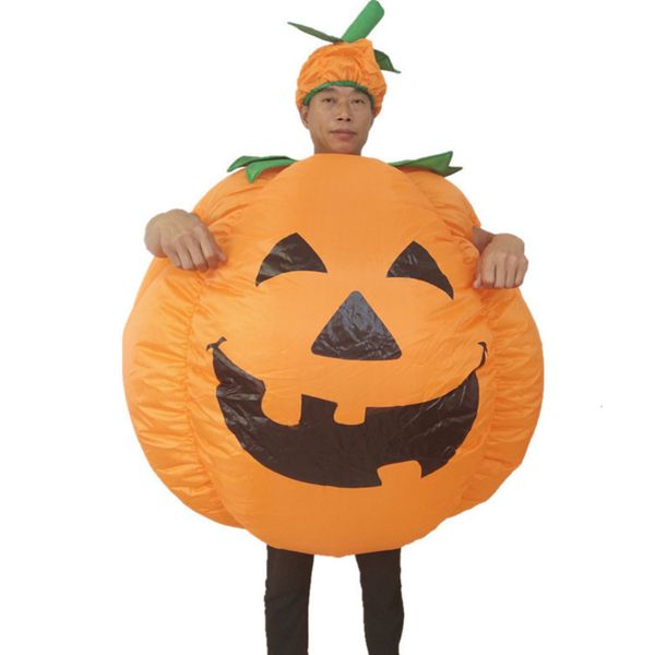 

inflatable stage show pumpkin cartoon doll costume, Black;gray