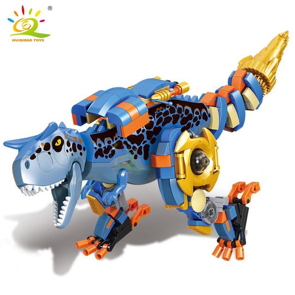 

huiqibao 274pcs юры динозавр mutant tyrannosaurus rex войны парк-сити строительные блоки цифры мира кирпичи детские игрушки детские qylxva