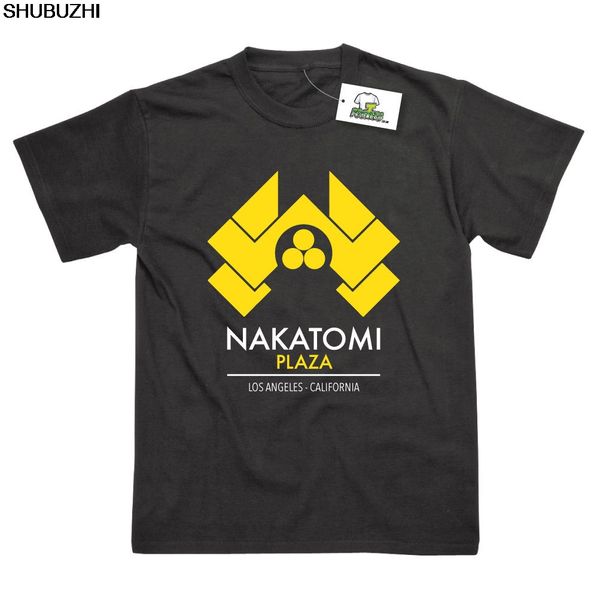 

nakatomi plaza inspired by die hard printed t-shirt tee cotton humor men crewneck tee shirts tshirt homme, White;black