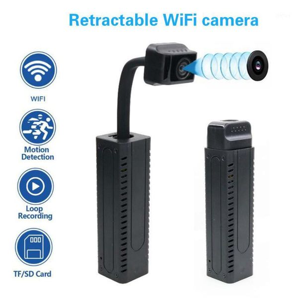 

diy hd smart mini camera wifi real-time surveillance ip camera ai human detection loop recording mini support 128g1