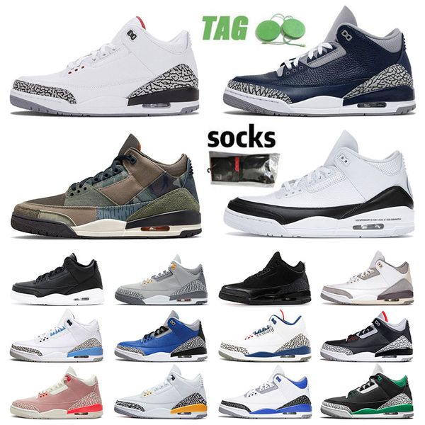 

aaa+ quality jumpman mens womens basketball shoes patchwork georgetown fragment unc ture blue blue pink white cement black designer trainers