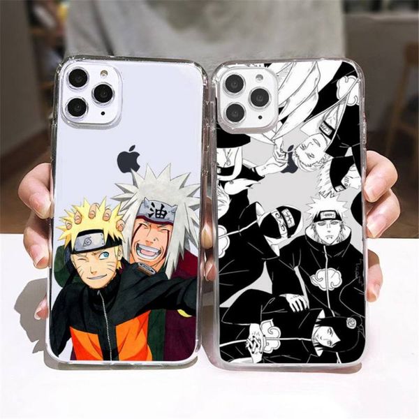 

funny naruto cute sasuke transparent smartphone case for def 5 5s 5c se 6 6s 7 8 11 12 plus mini x pro
