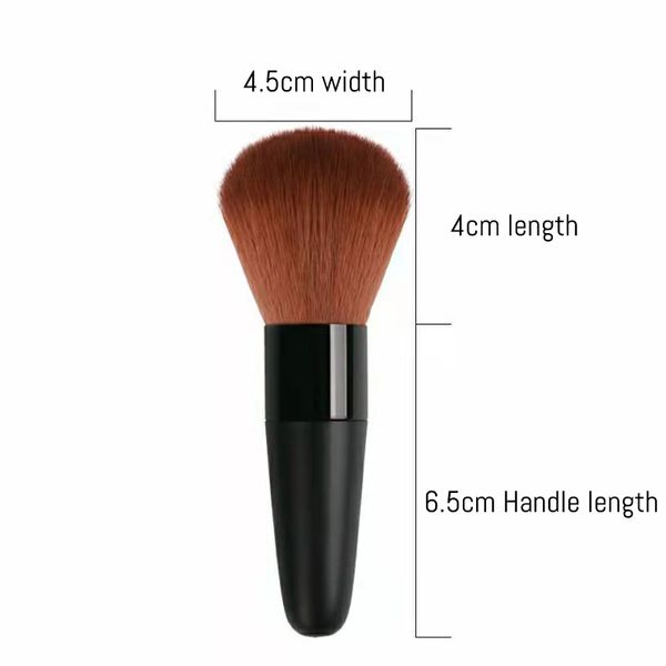 

portable cosmetic brush loose powder brush single soft hair