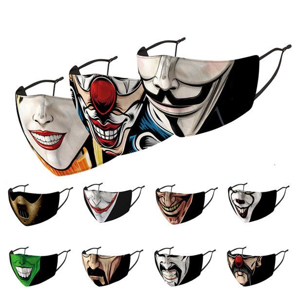 

magic 2020 clown mask multi use neck sunscreen mouth face party masks 1 px6w8