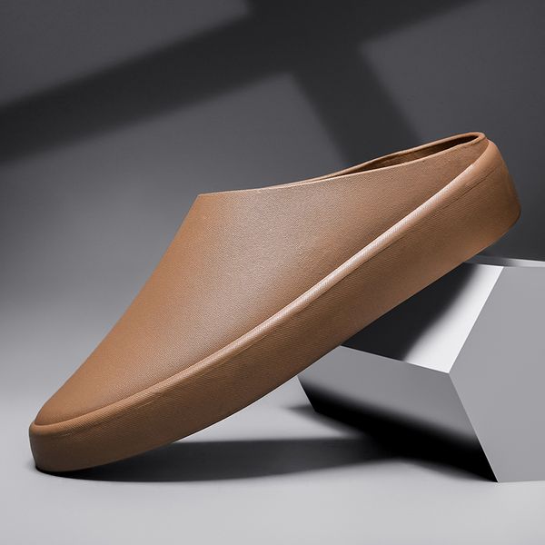 

2023 fashion spring summer autumn men and women slippers black white beige brown beach classic comfortable and breathable us7.5-us10