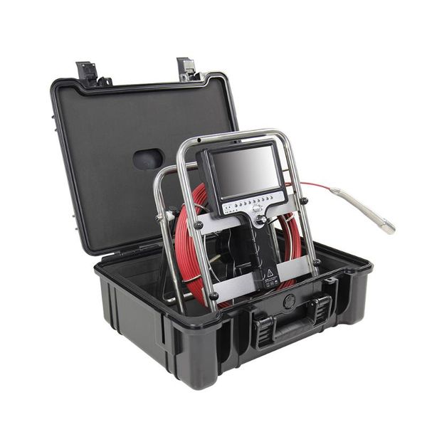 

28mm self leveling pipe locating drain sewer inspection camera snake endoscope meter counter borescope