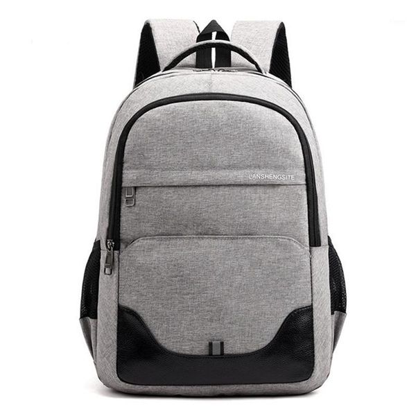 

new oxford men's backpack travel student school bagpack simple trend plecak szkolny fashion sac a dos homme computer backpack1